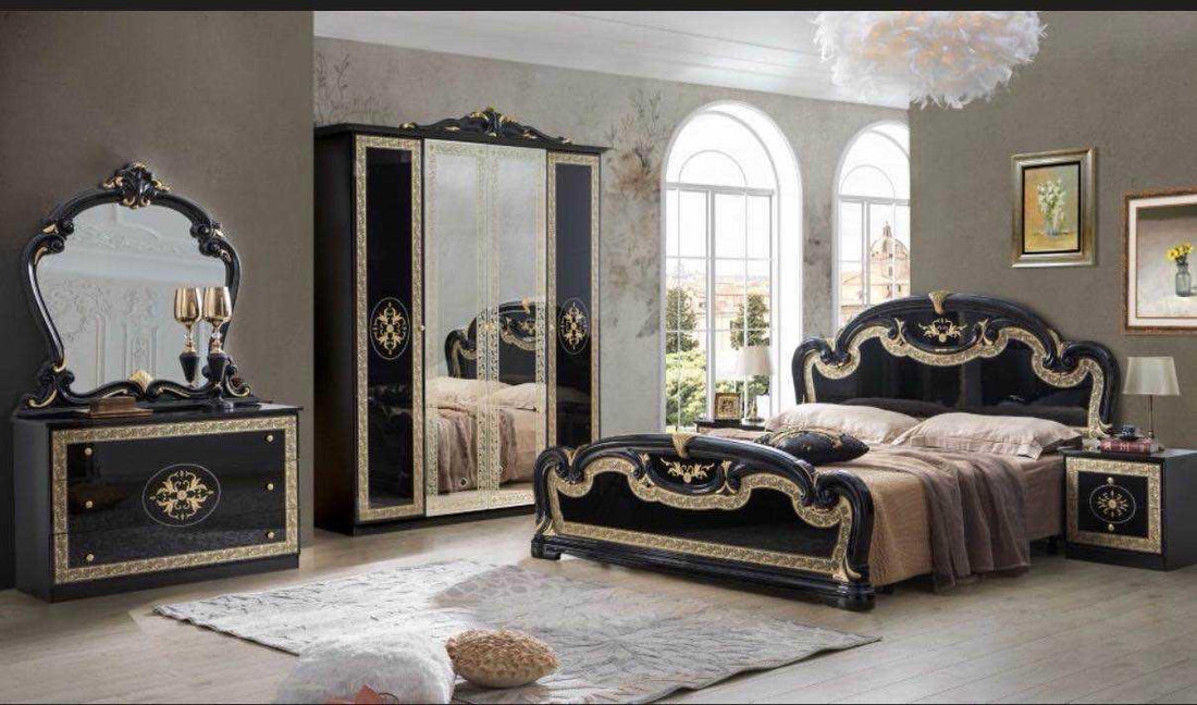 CHAMBRE A COUCHER PALOMA NOIR