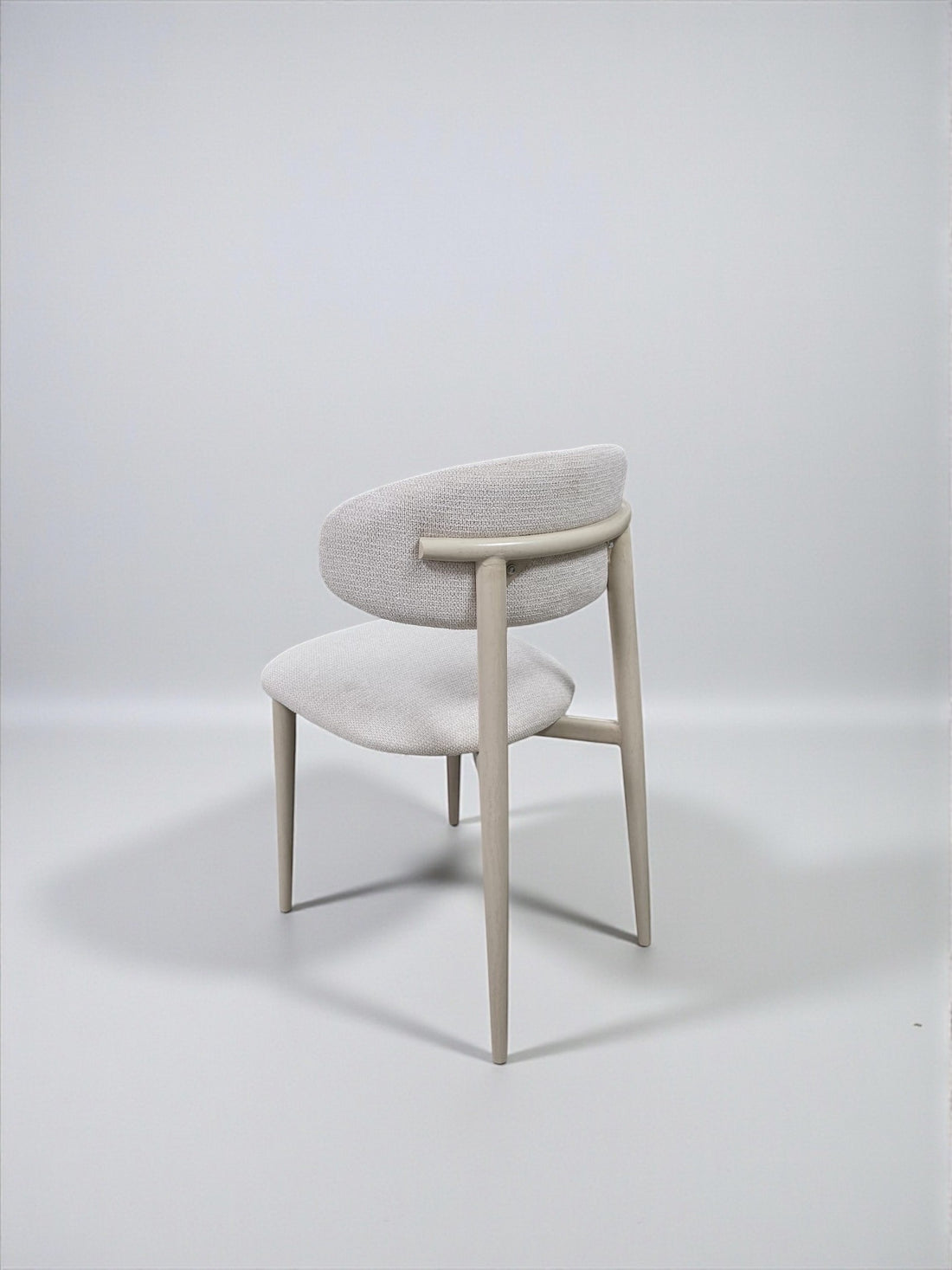 CHAISE GDM BOHEME CHENILLE GRISE NOYER