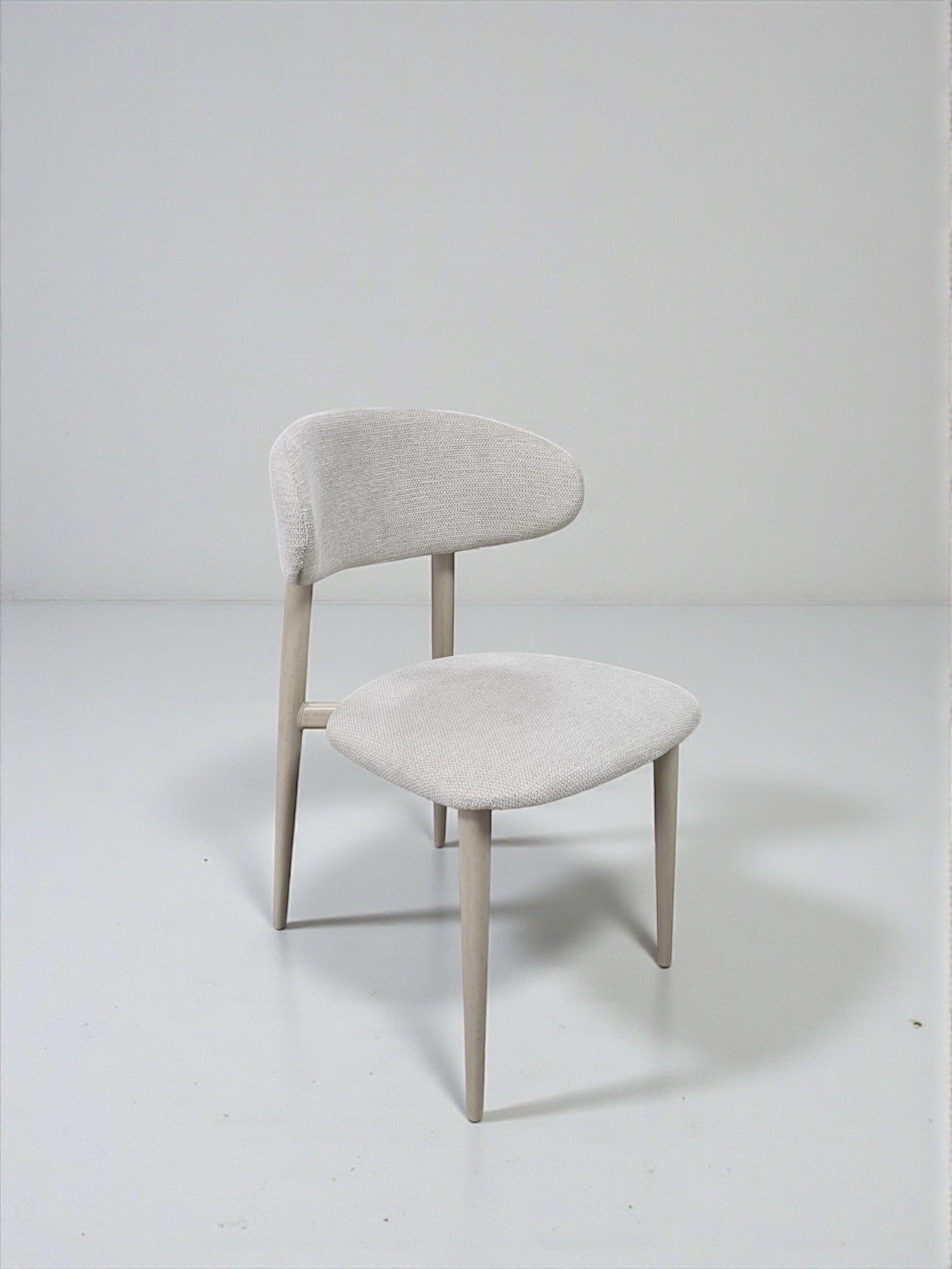 CHAISE GDM BOHEME CHENILLE GRISE NOYER