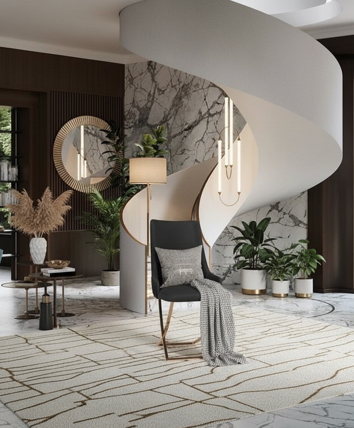 CHAISE ELF REBEKA NOIR/OR