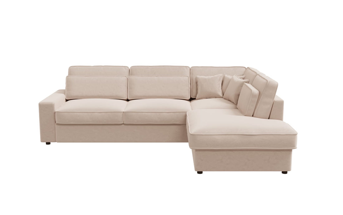 Canapé D’angle Lexus -SAN Velours Beige