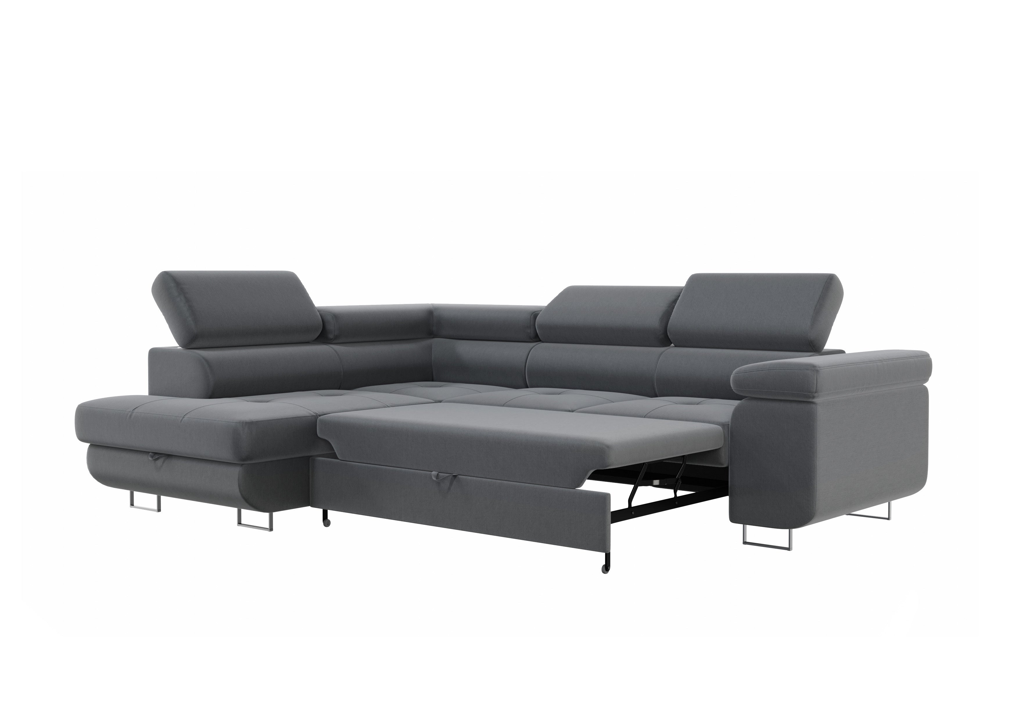 Canapé D’angle Convertible Tony-SAN Gris