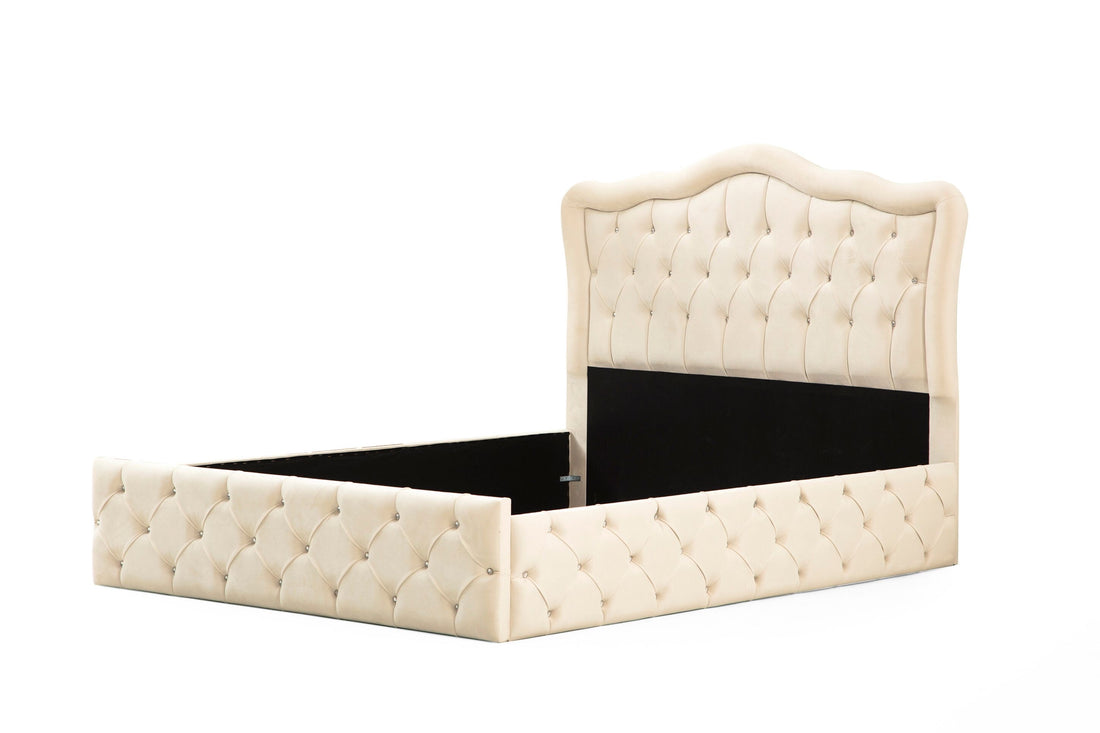 Cadre De Lit Venise-SAN 180x200 beige