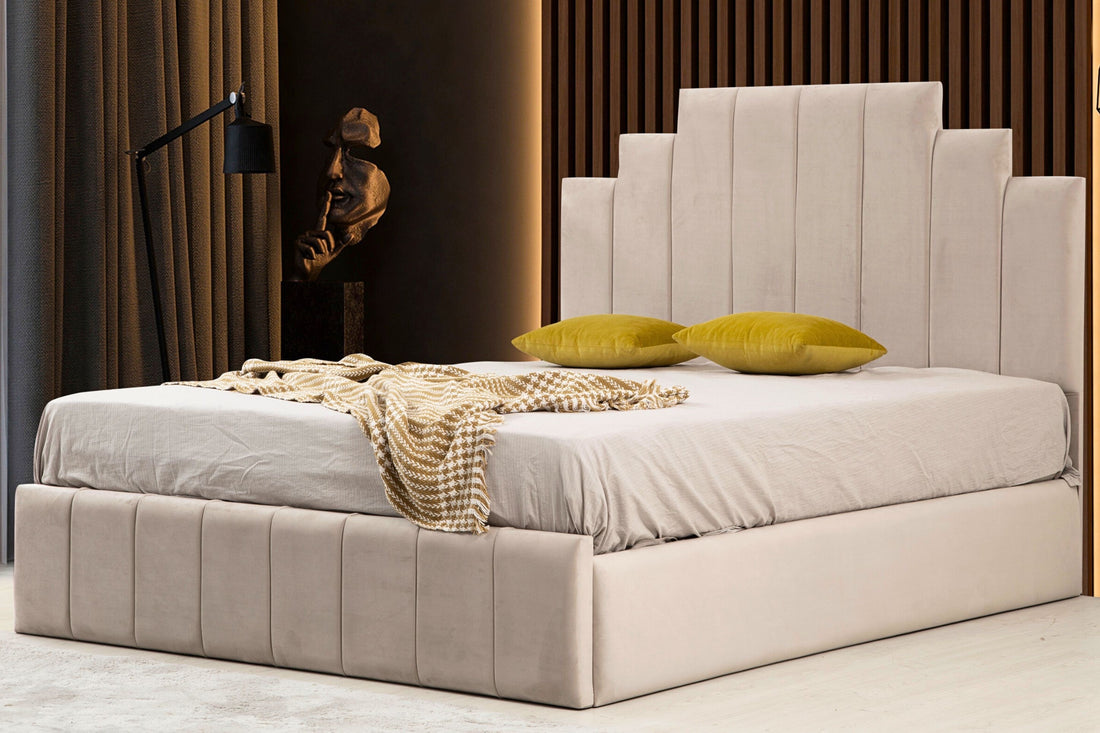 Cadre De Lit Natura-SAN 180x200 Beige