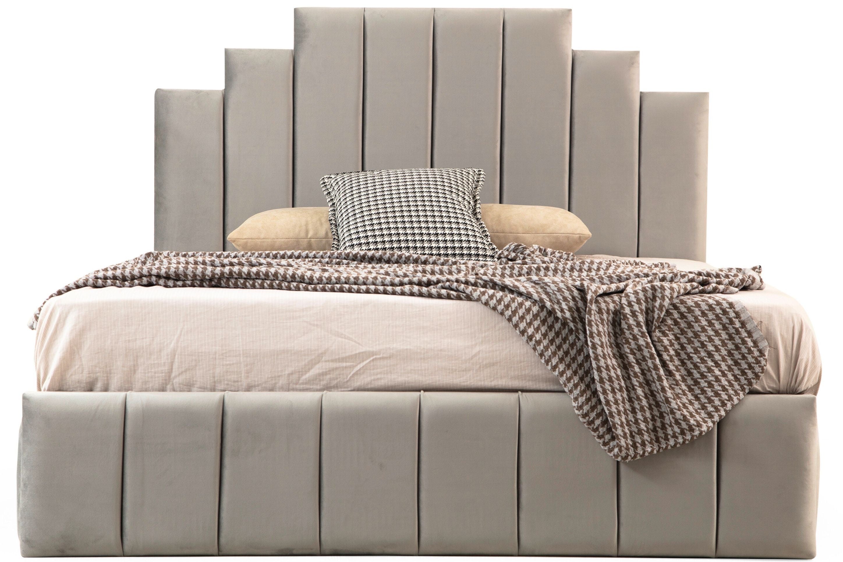 Cadre De Lit Natura-SAN 180x200 Gris