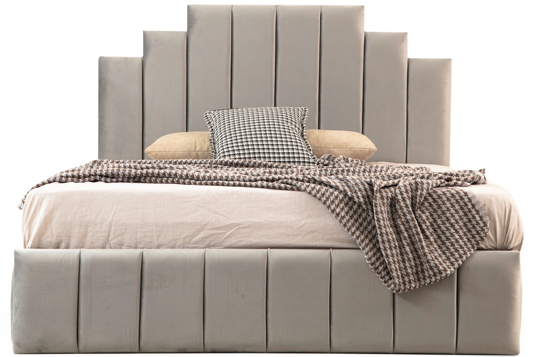 Cadre De Lit Natura-SAN 180x200 Gris