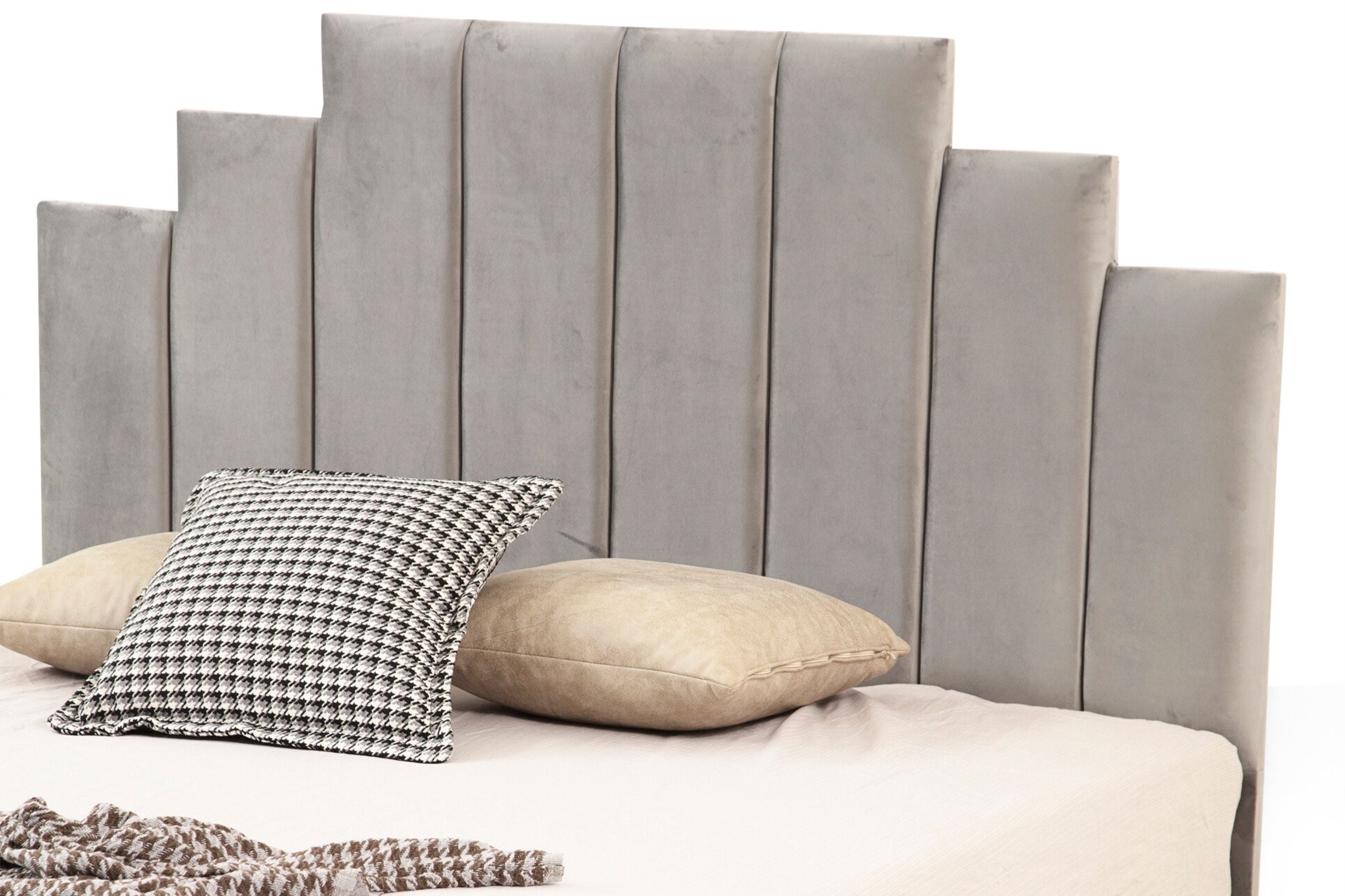 Cadre De Lit Natura-SAN 180x200 Gris