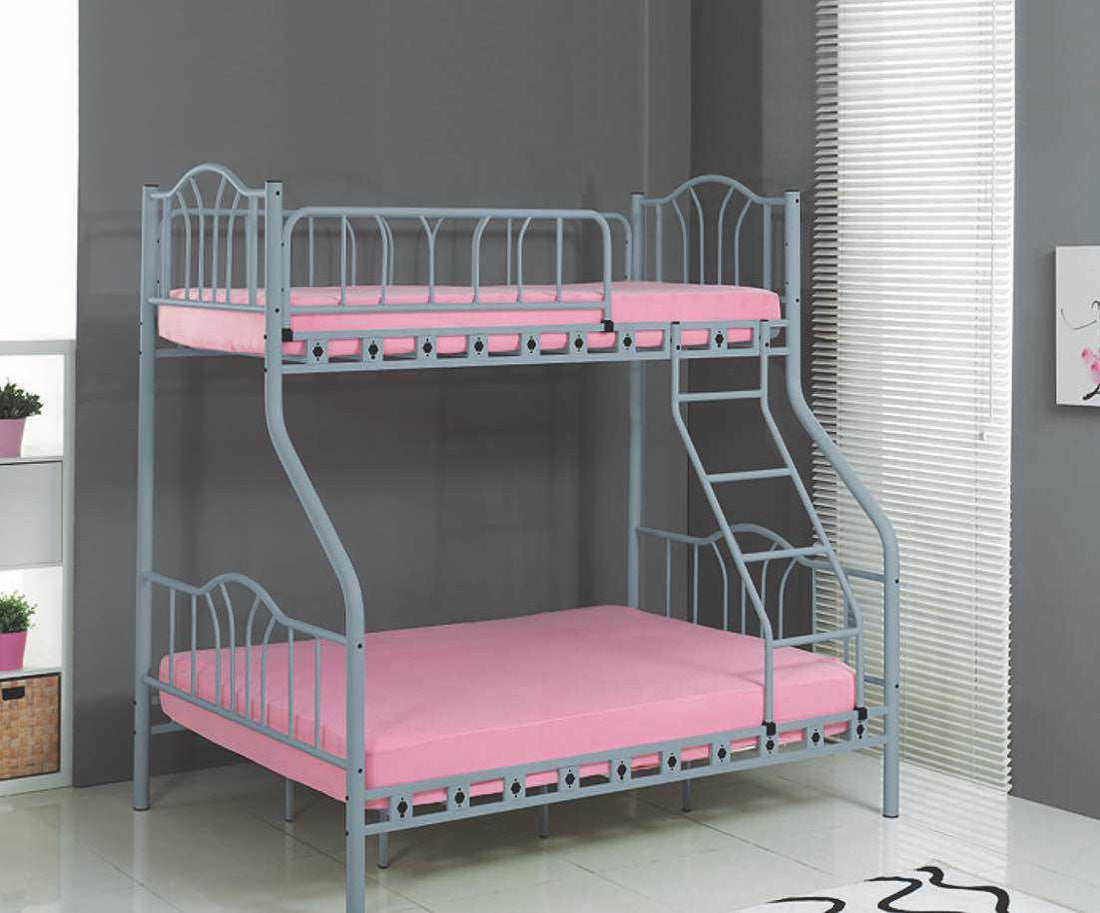 LIT SUPERPOSE METAL GRIS 140x190 + 90x190