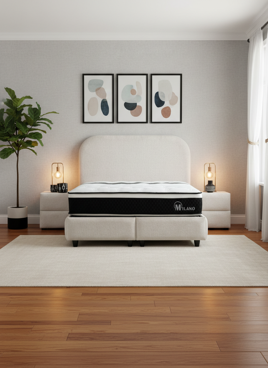 Lit coffre jade chenille-SAN