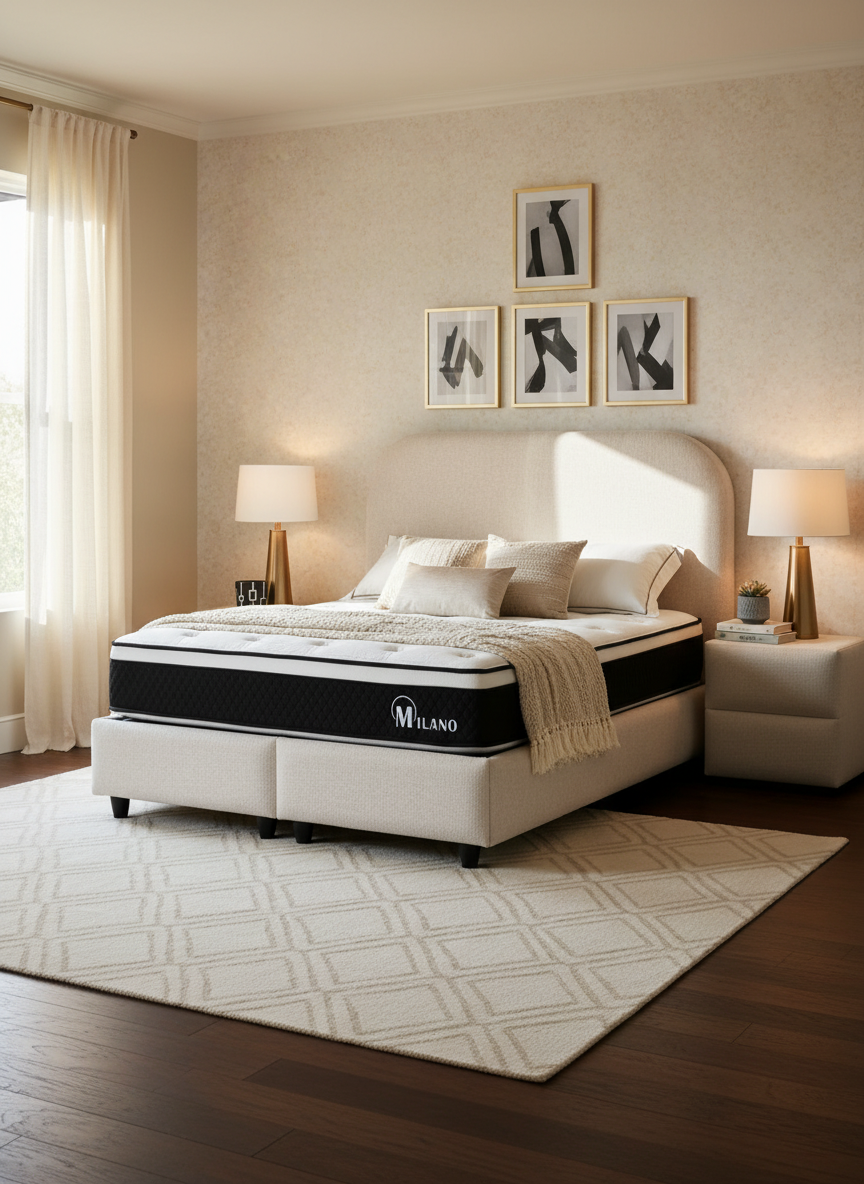 Lit coffre jade chenille-SAN