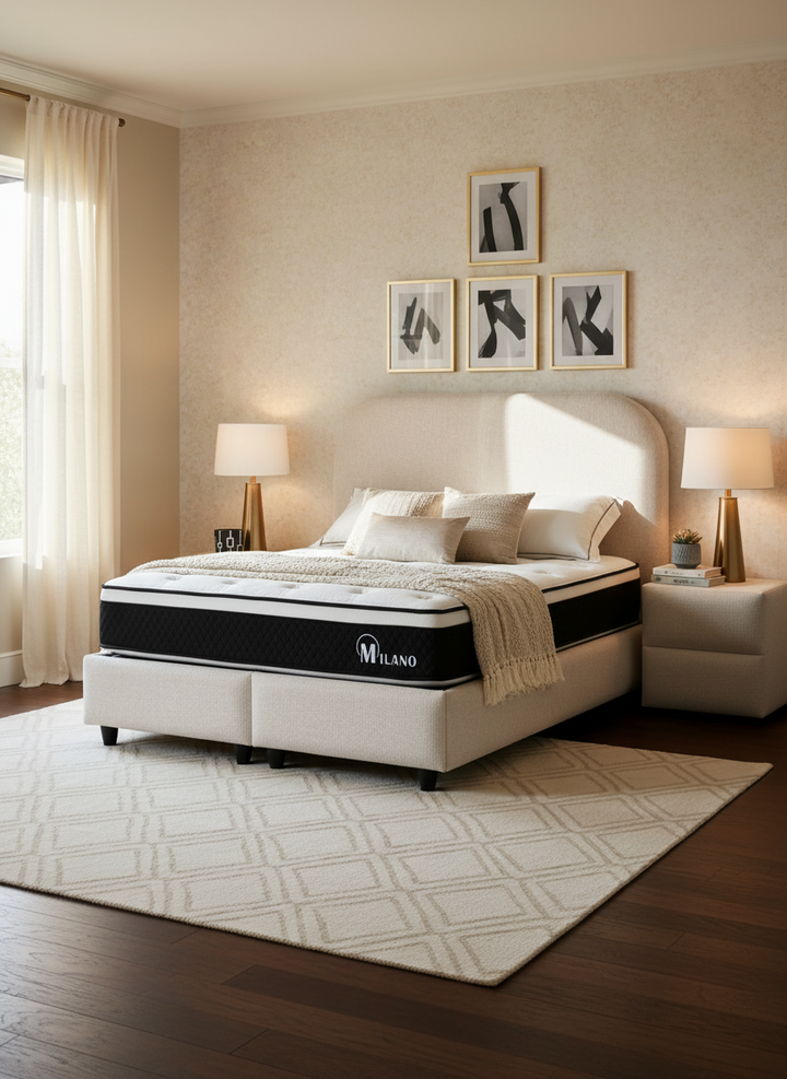 Lit coffre jade chenille-SAN