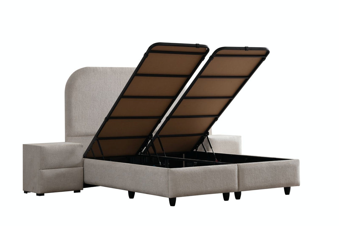 Lit Coffre Jade 160x200 Chenille