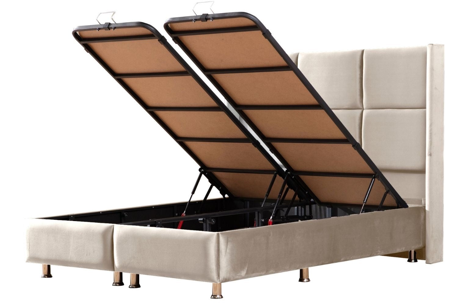 Lit Coffre Rio 180x200 Beige