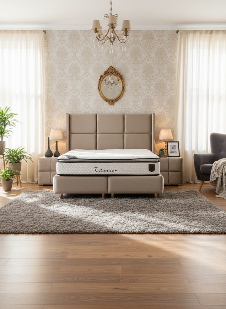 Lit Coffre Rio Beige-SAN