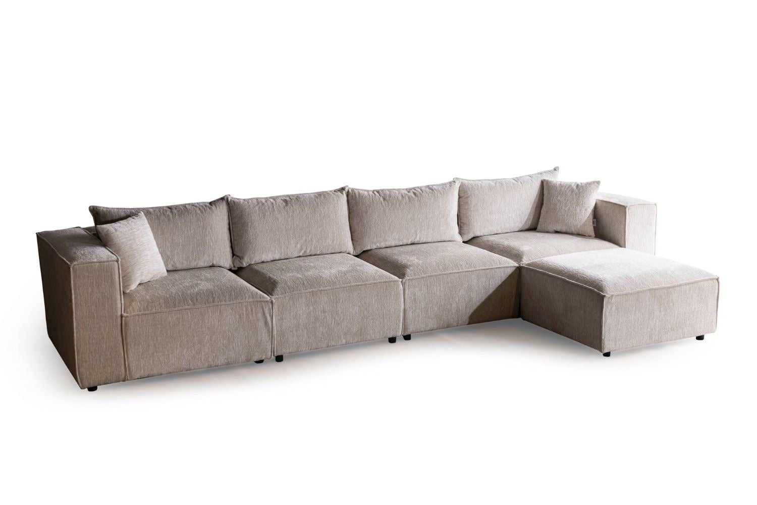 Canapé SM-élégance modulable Marbella Beige 4+1