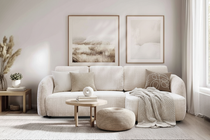 Canapé SM-d'angle porto marbella Blanc