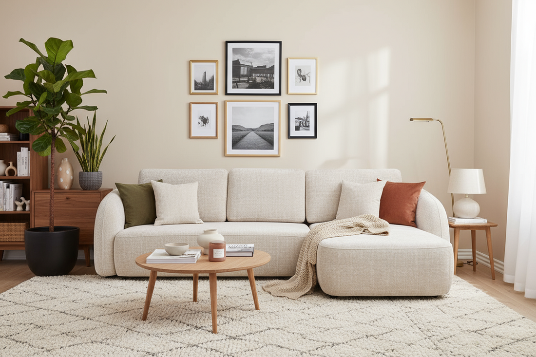 Canapé SM-d'angle porto marbella Blanc