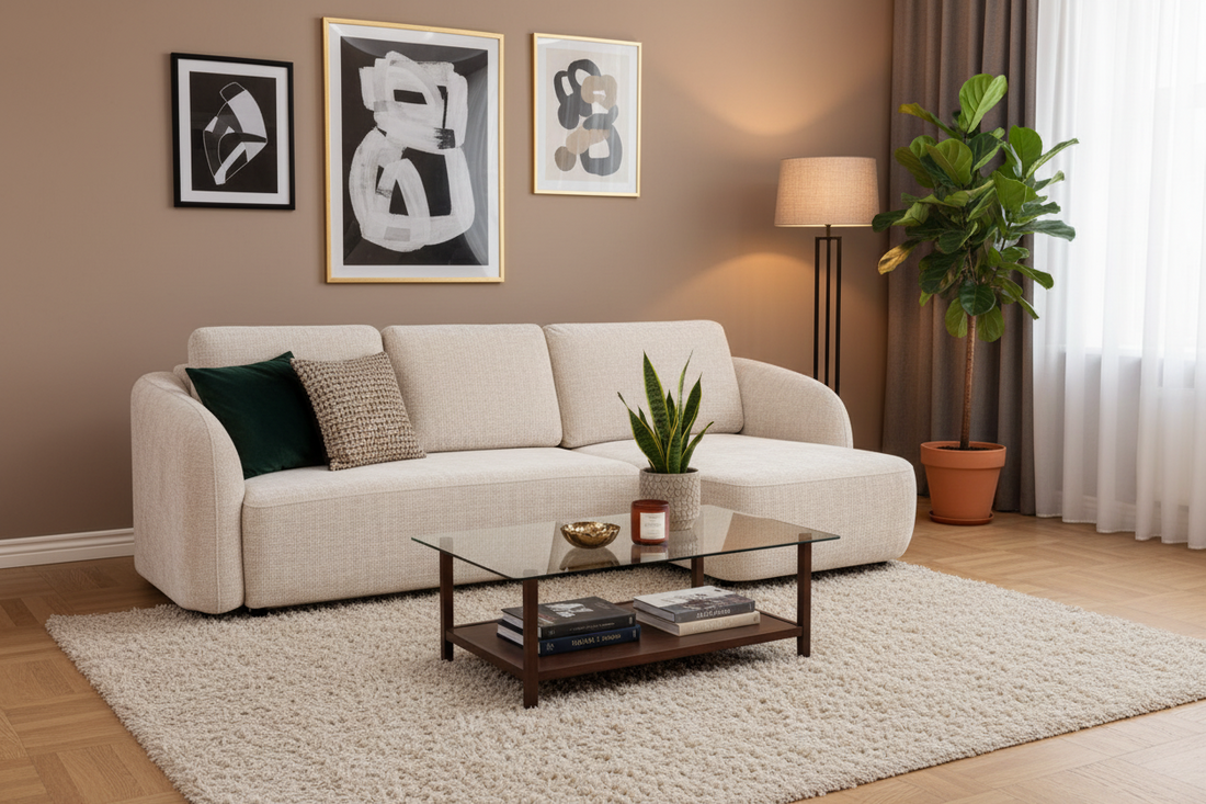 Canapé SM-d'angle porto marbella Blanc