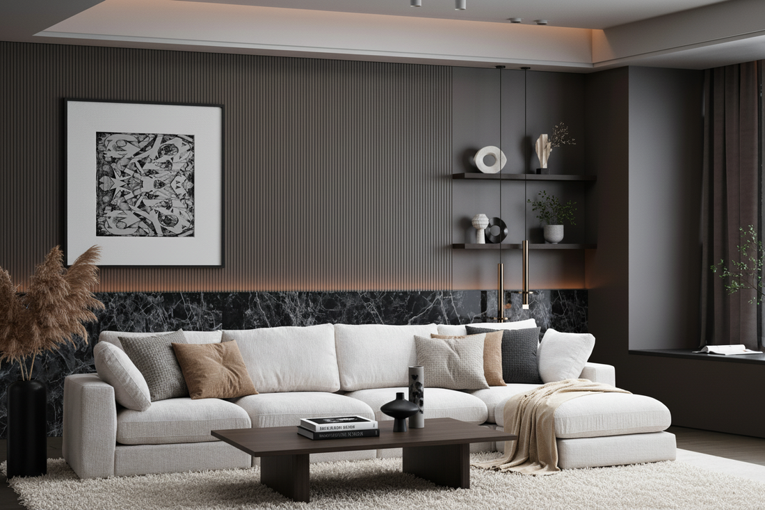 Canapé ERM-Julia Modulable Chenille 4+1