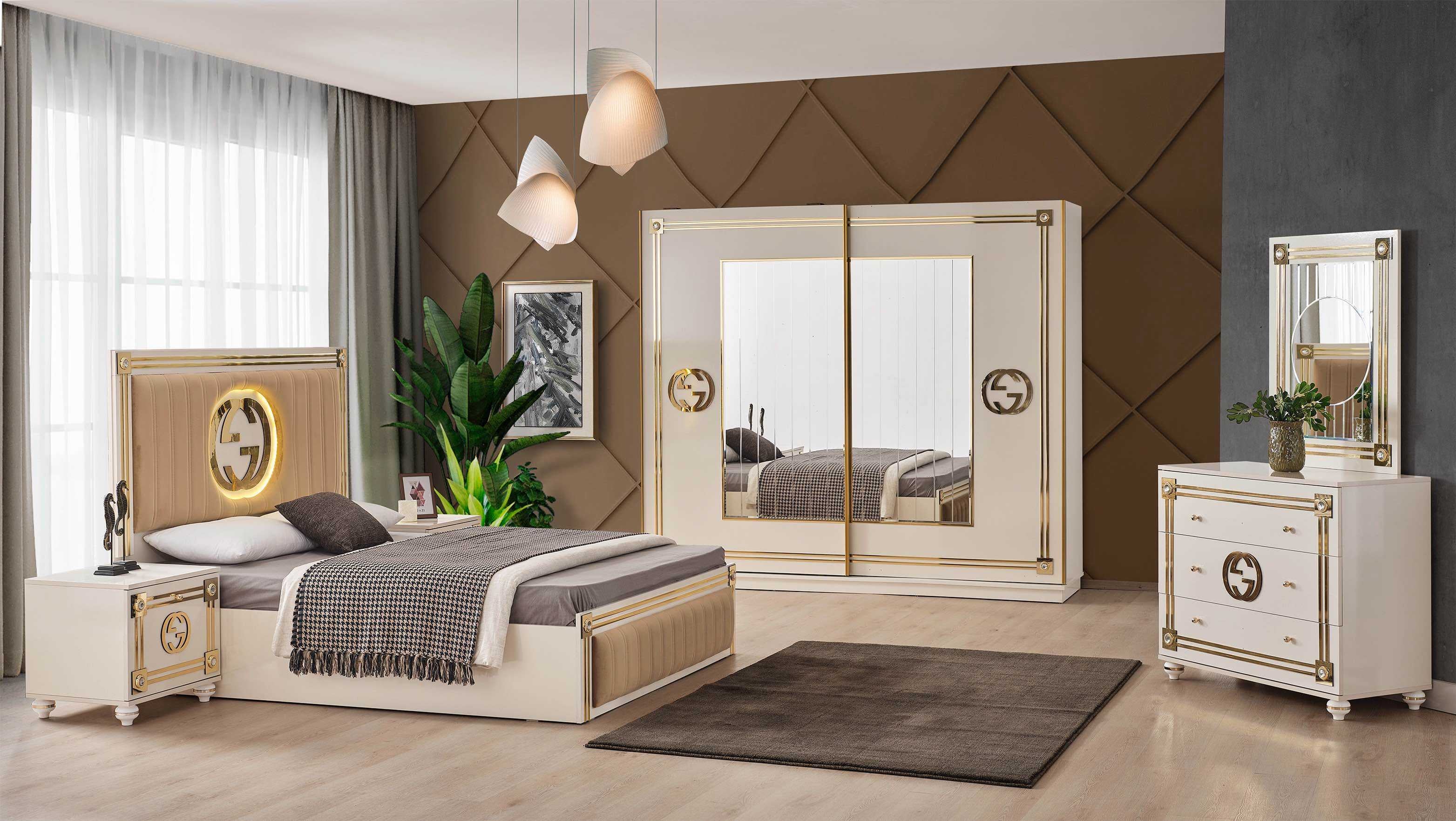 CHAMBRE À COUCHER GUCI GOLD
