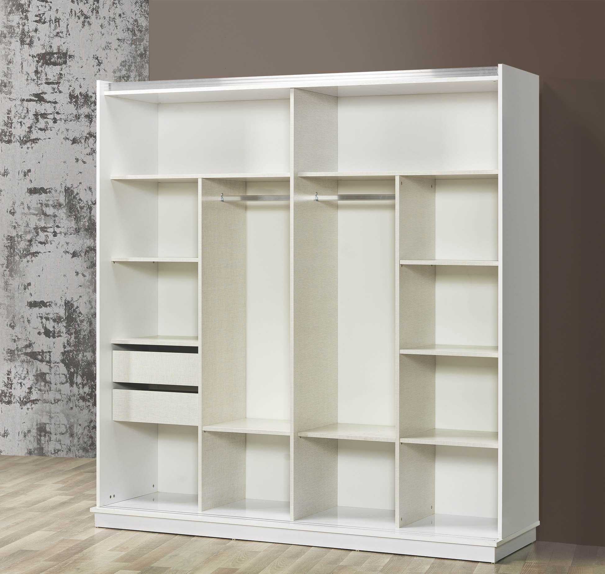 CHAMBRE À COUCHER CRISTAL SILVER