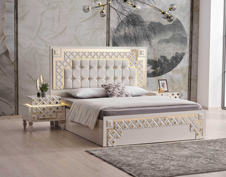 CHAMBRE À COUCHER CRISTAL GOLD