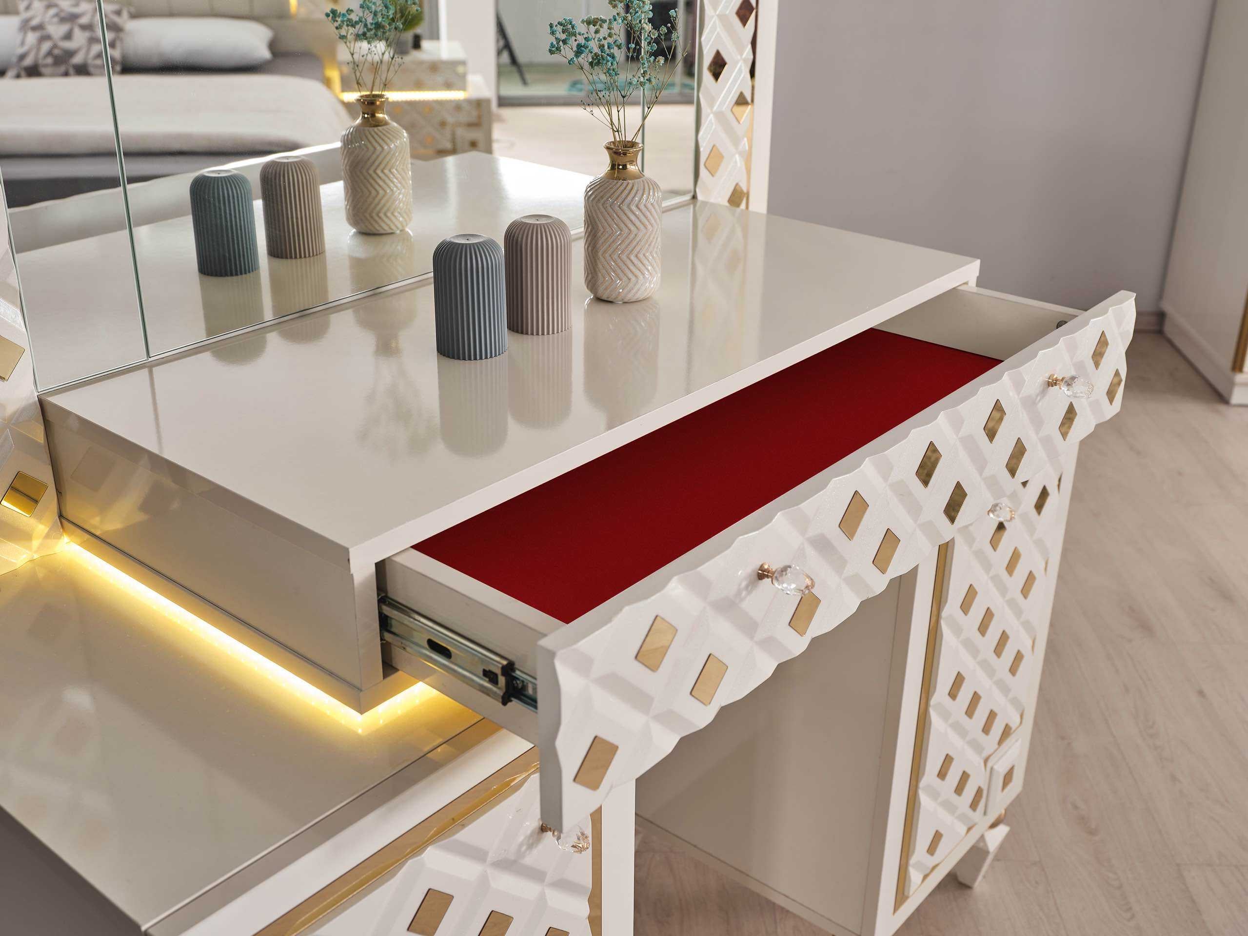 CHAMBRE À COUCHER CRISTAL GOLD