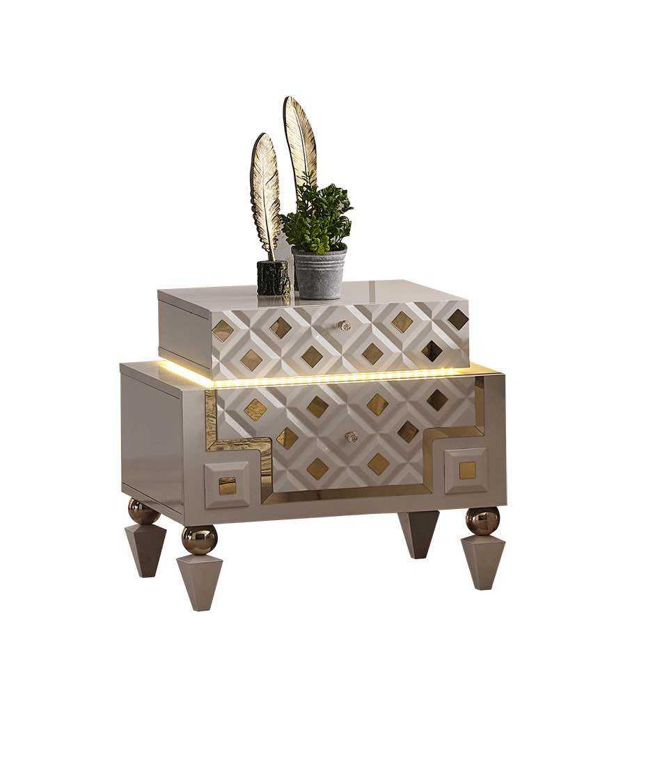 CHAMBRE À COUCHER CRISTAL GOLD