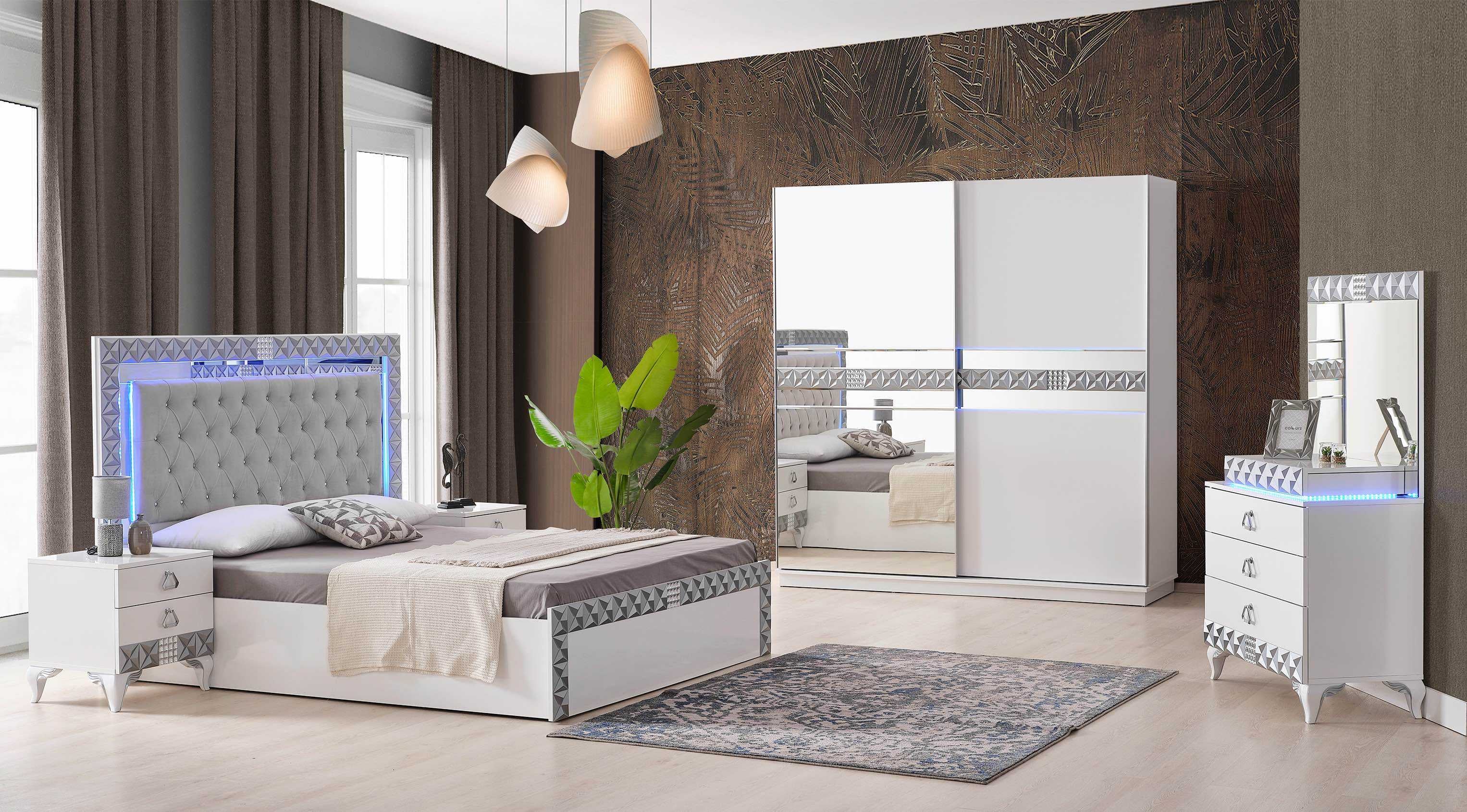 CHAMBRE À COUCHER ALLIANCE ARGENT