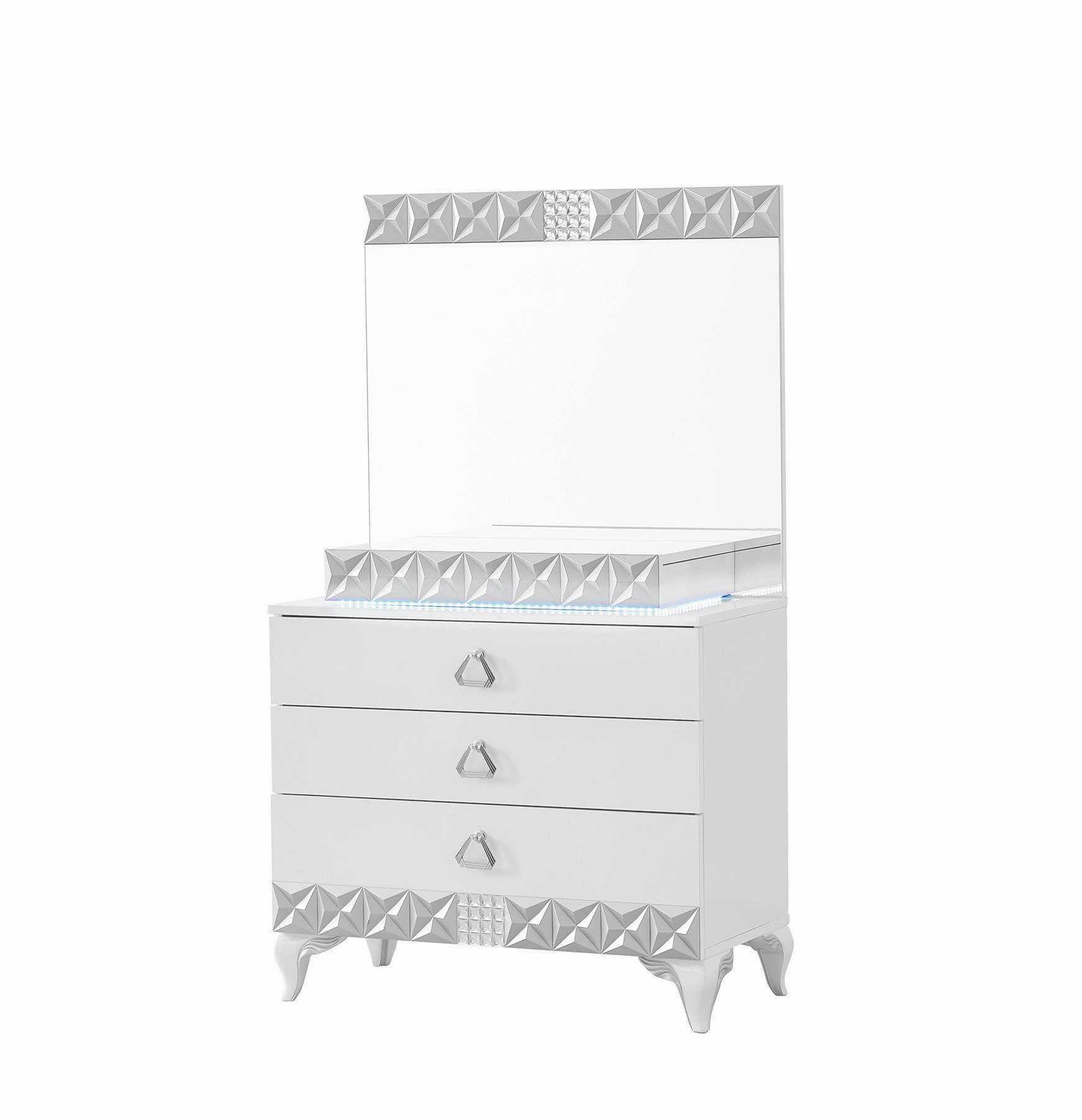 CHAMBRE À COUCHER ALLIANCE ARGENT