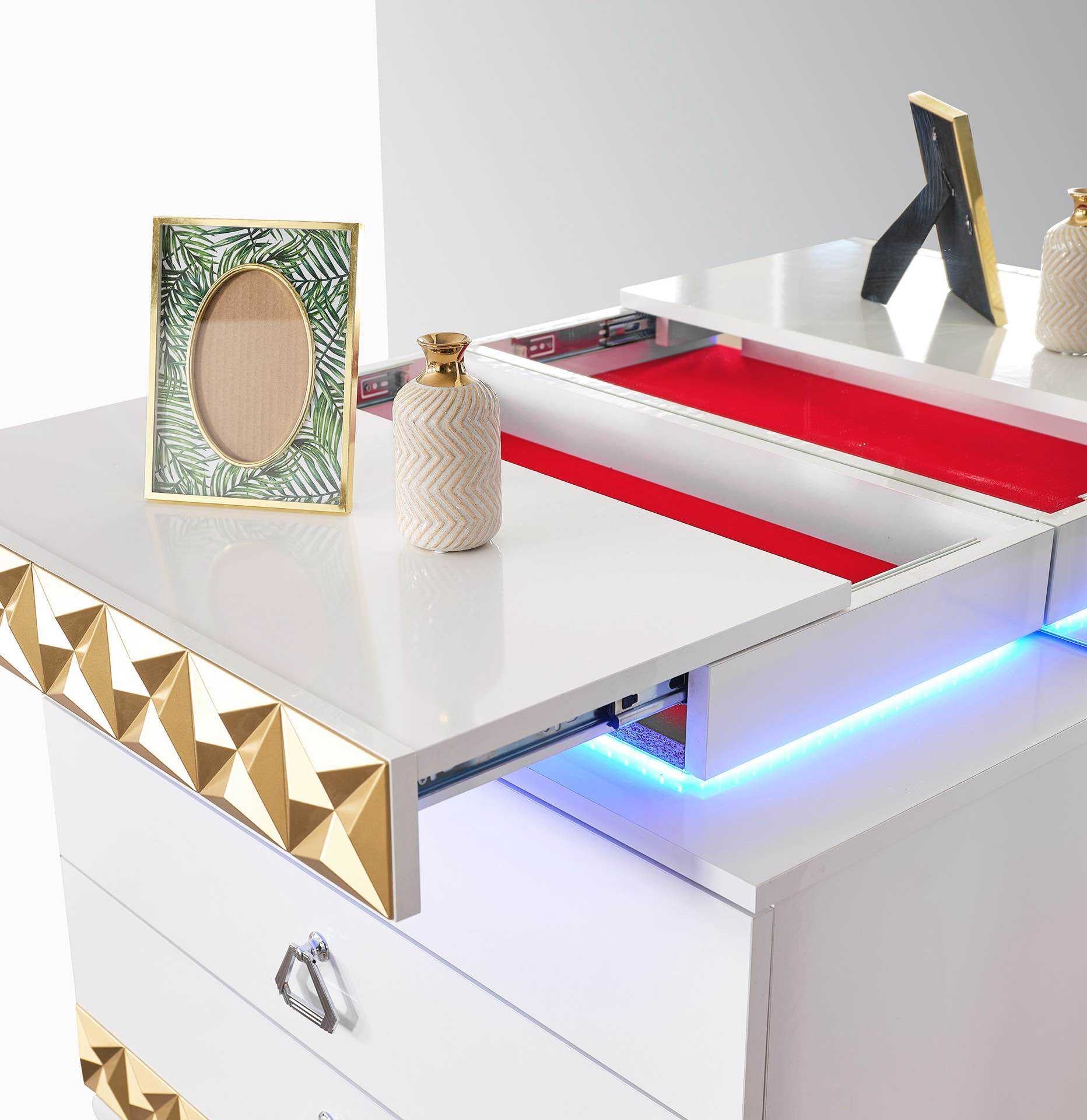 CHAMBRE À COUCHER ALLIANCE OR