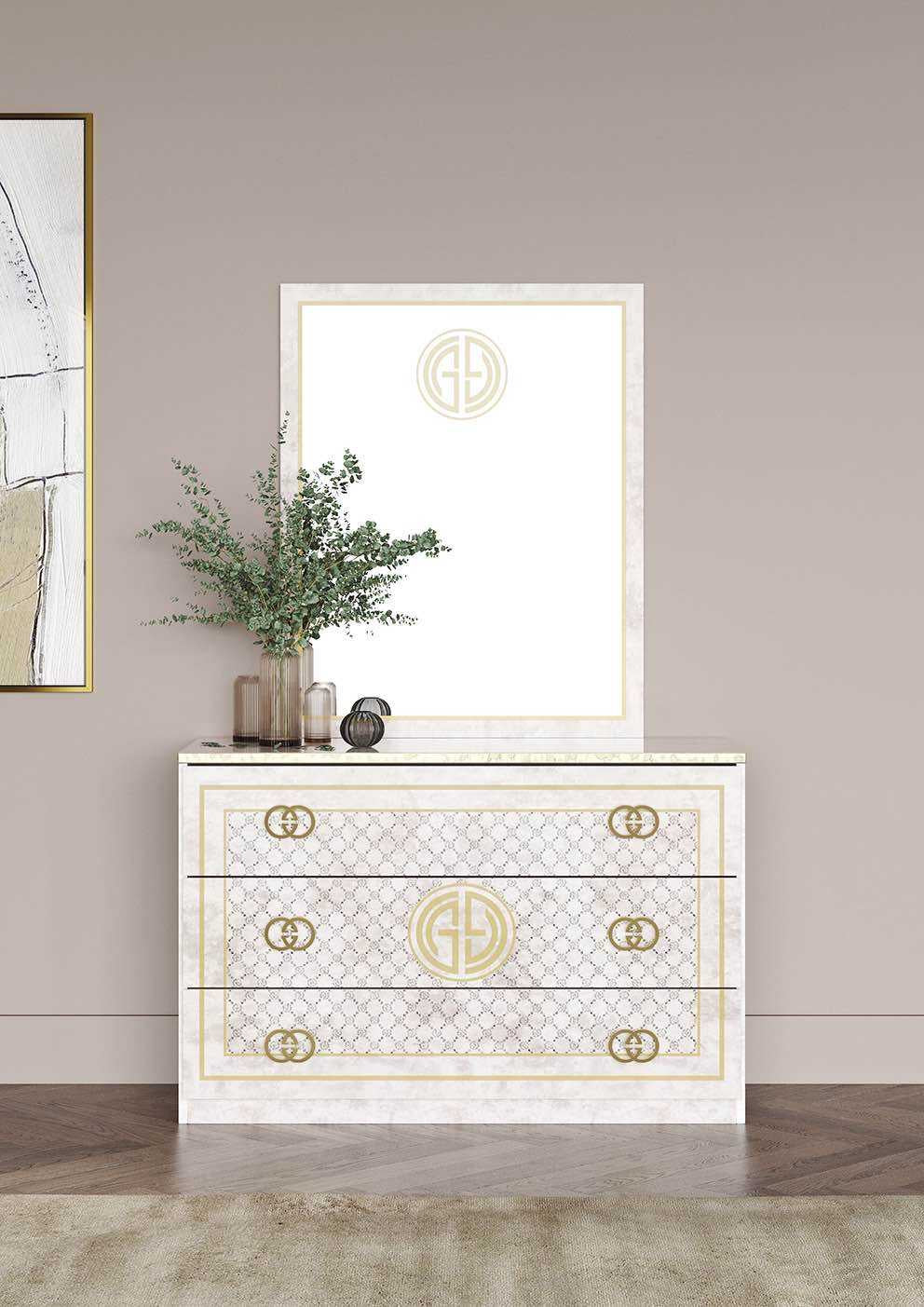 CHAMBRE À COUCHER GUCI SOFT BEIGE