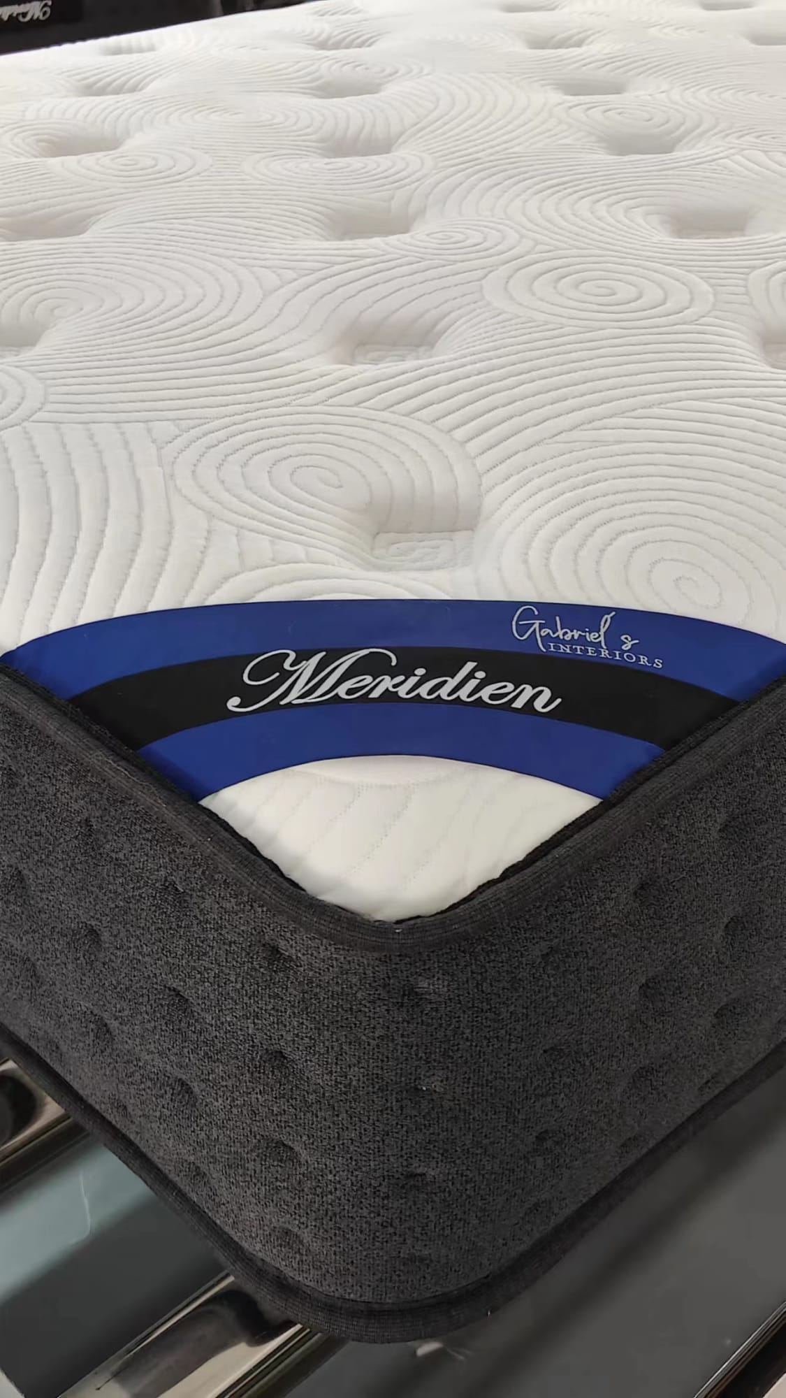 Matelas MERIDIEN à ressorts ensachés 160x200 cm épaisseur 25 cm