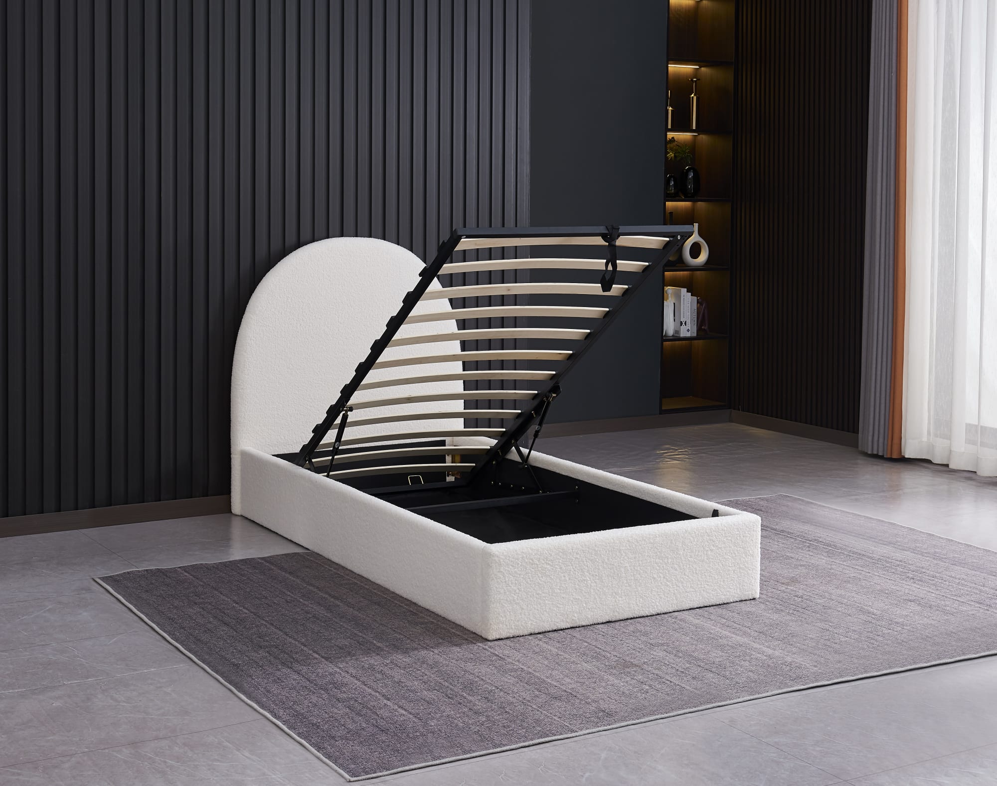 LIT SIMPLE COFFRE VALENTINA 90X190cm