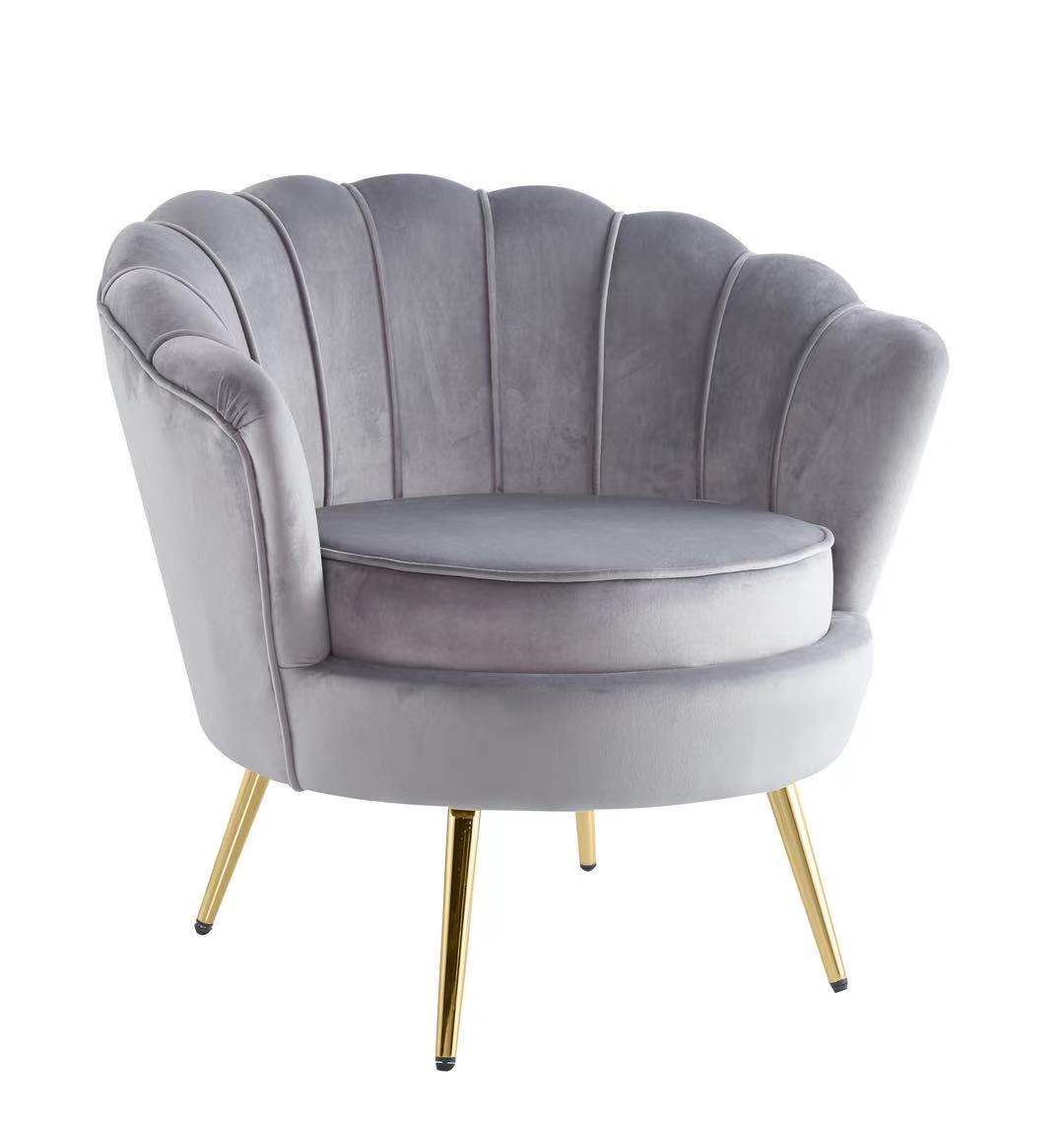 FAUTEUIL NYMPHEA GOLD GRIS
