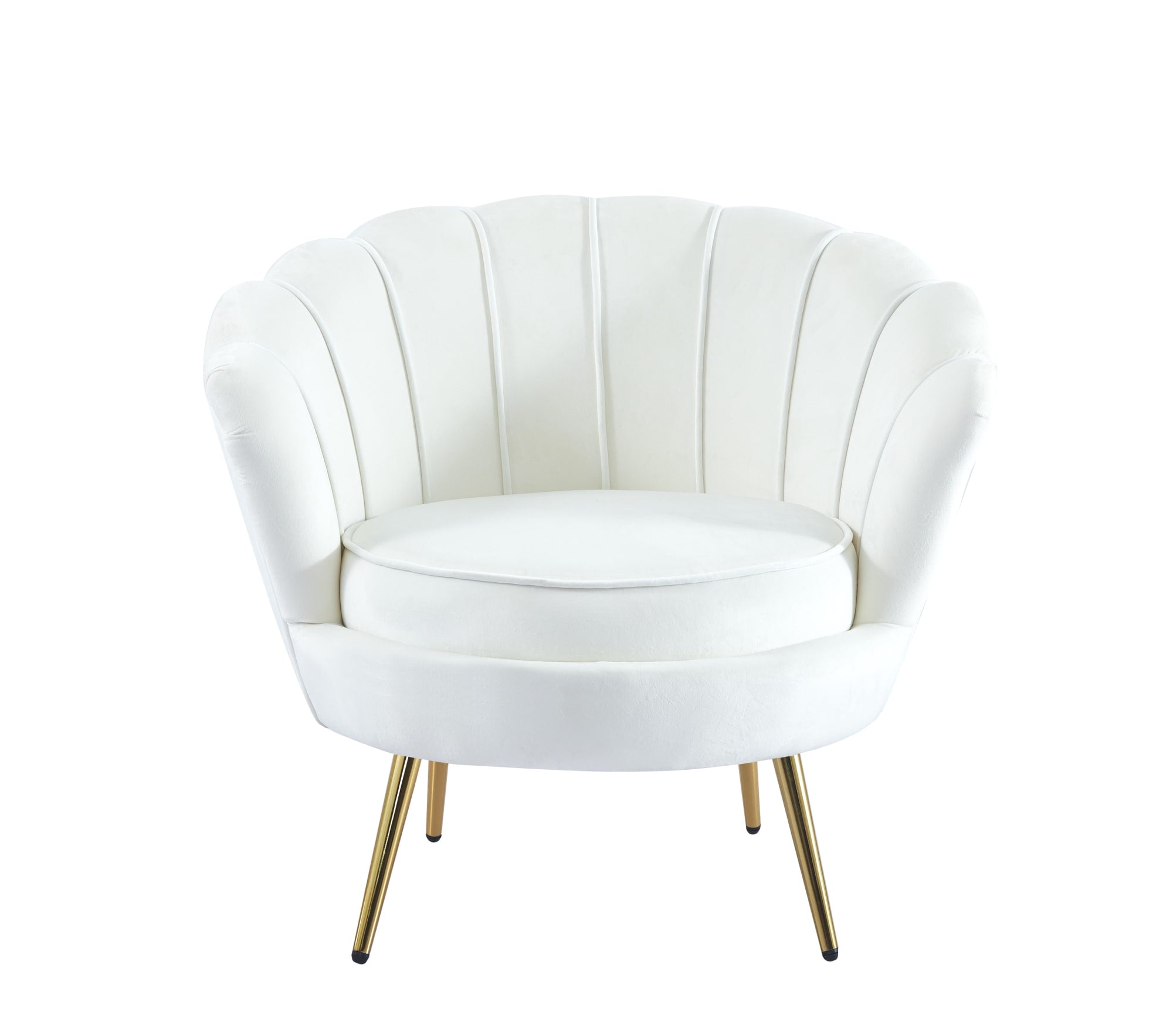 FAUTEUIL NYMPHEA GOLD ECRU