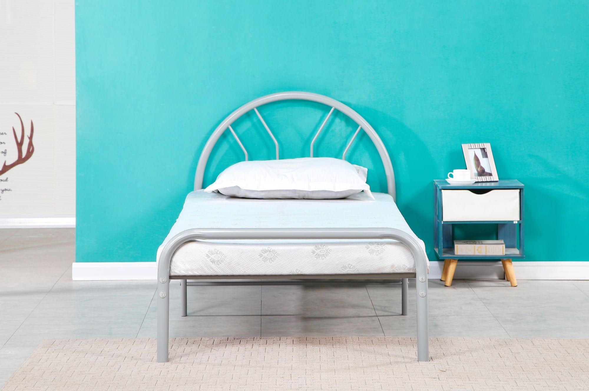 LIT ECO GRIS 90X190cm