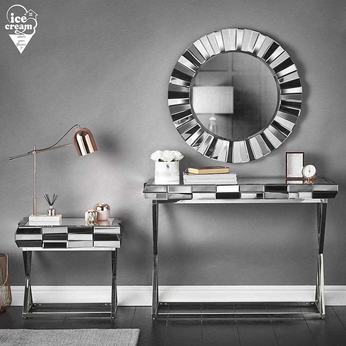 MIROIR MOZAIK 80CM