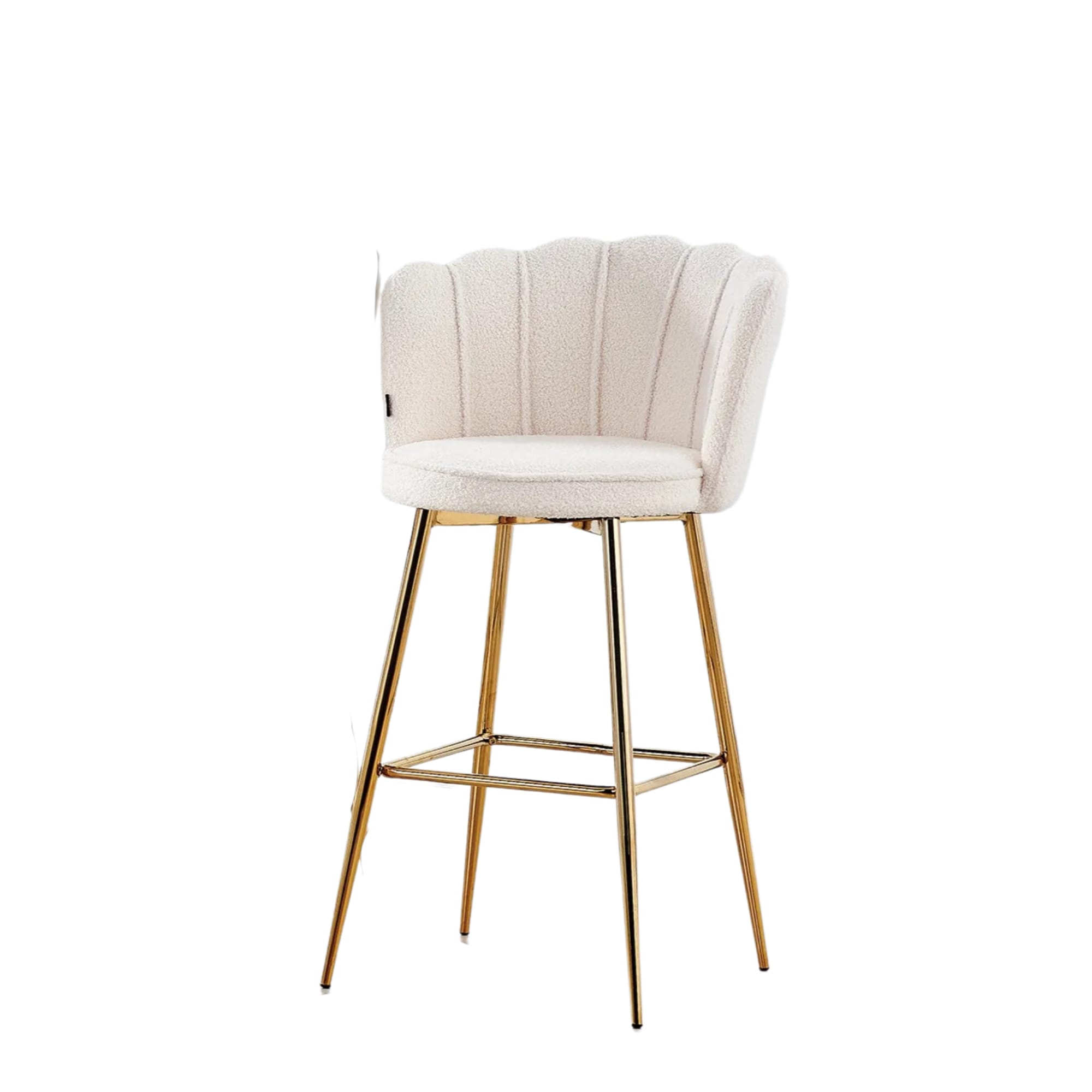 TABOURET DE BAR NYMPHEA GOLD DOUDOU HAUTEUR 65cm