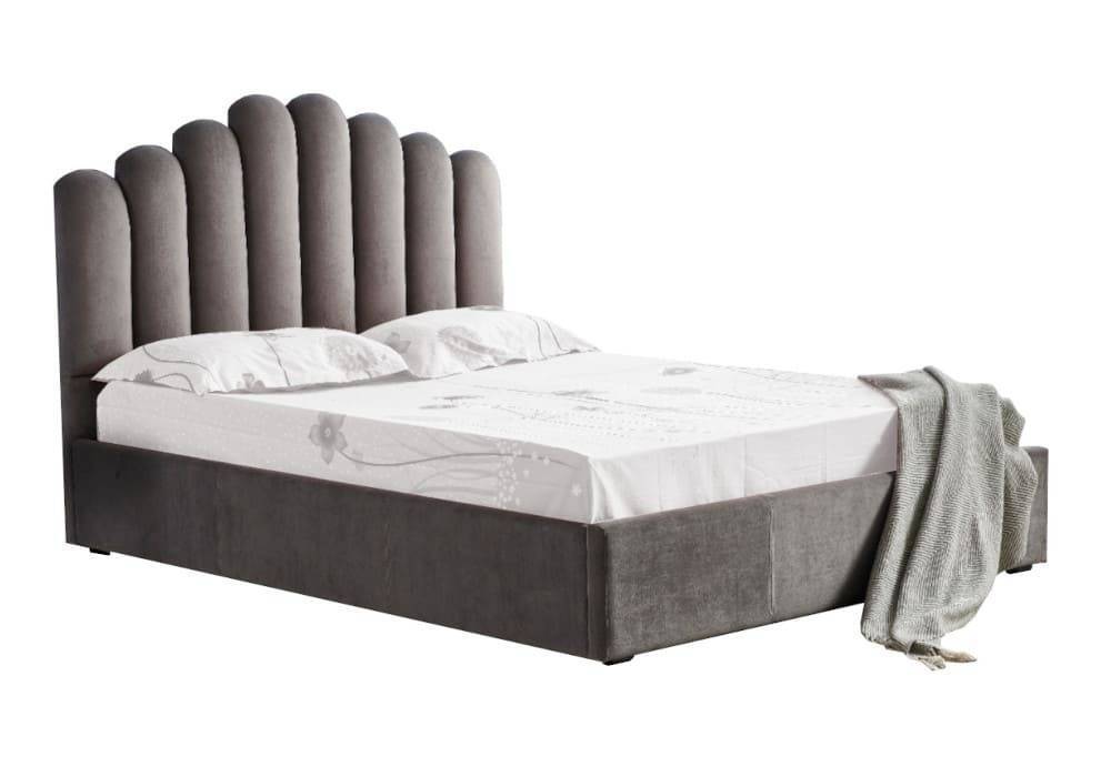 Lit coffre 2 places 140x190 cm DOHA sommier coffre intégré