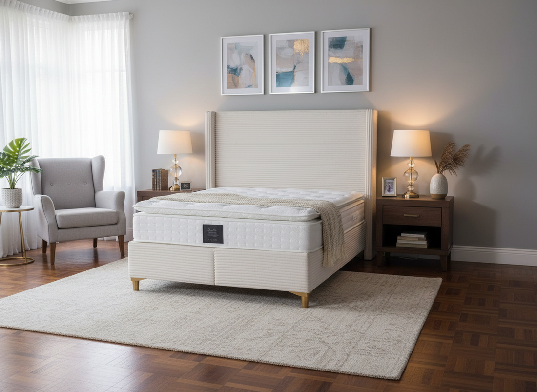 Lit coffre Venus beige-ERM