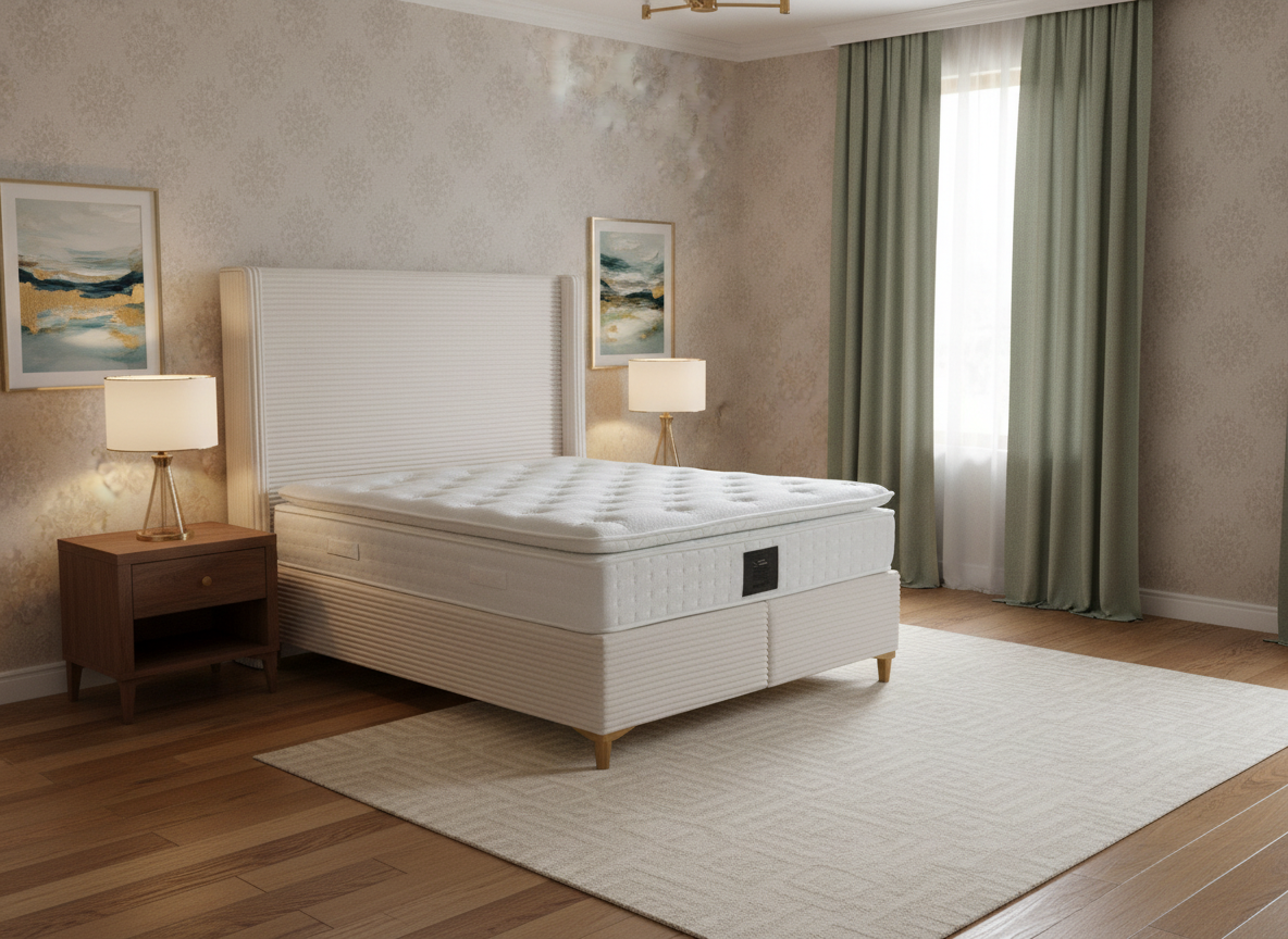 Lit coffre Venus beige-ERM