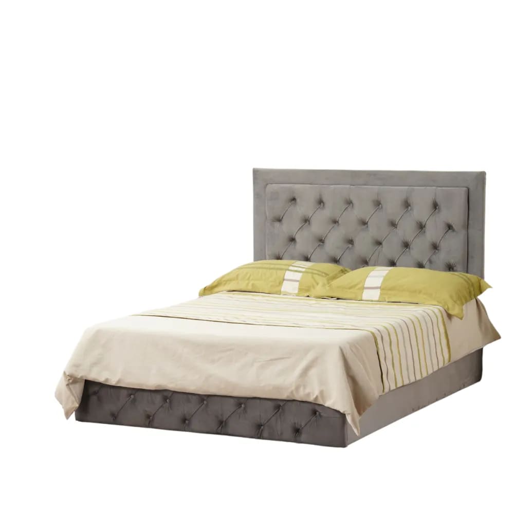 Cadre de lit ROMA velours 140x190cm