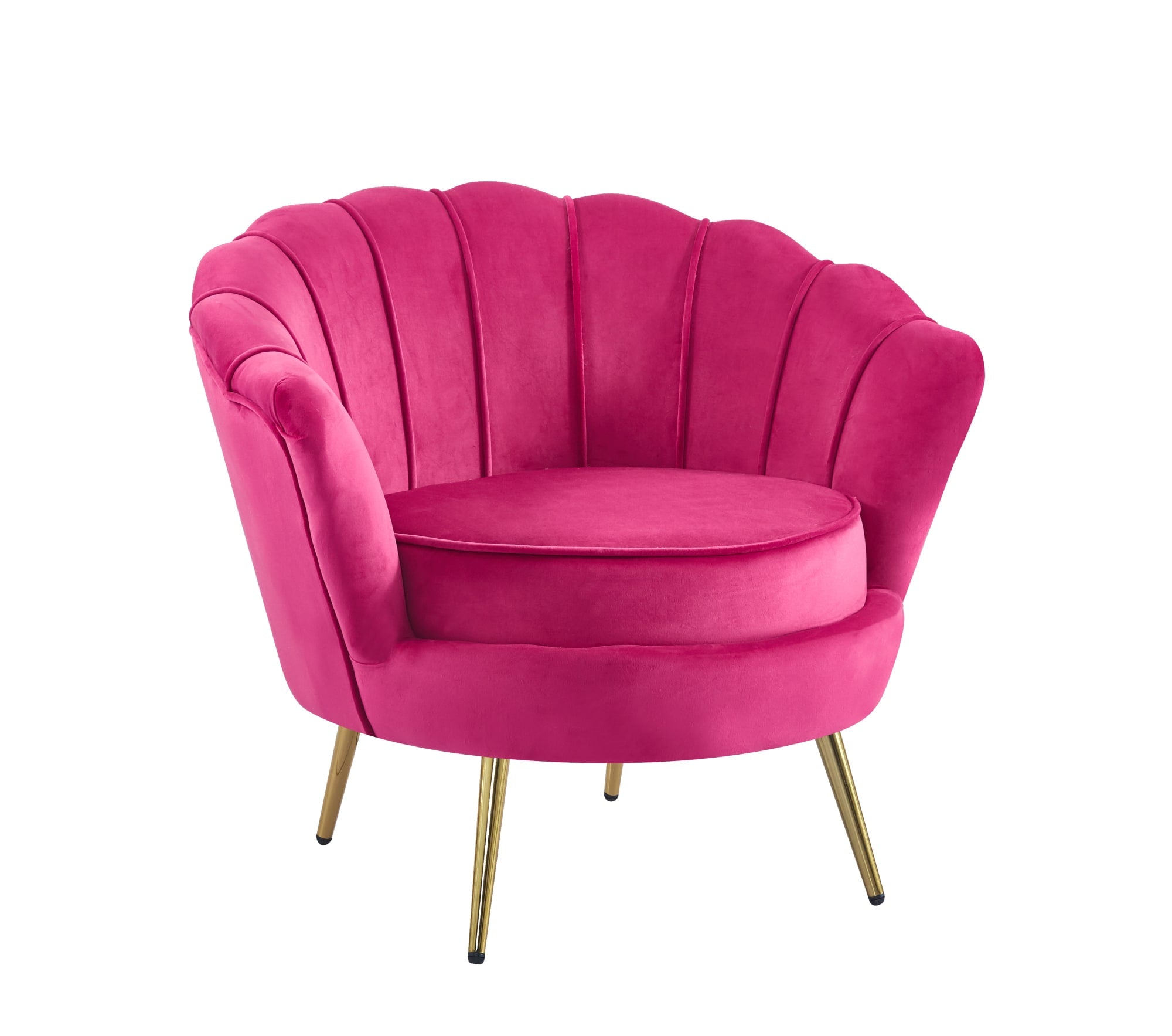 FAUTEUIL NYMPHEA GOLD FUSHIA
