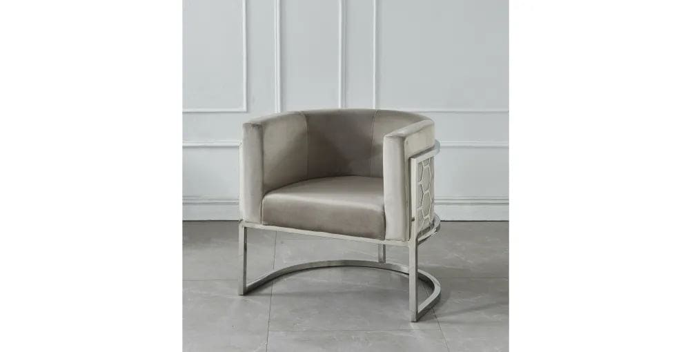 Fauteuil ALVEOLES velours anthracite