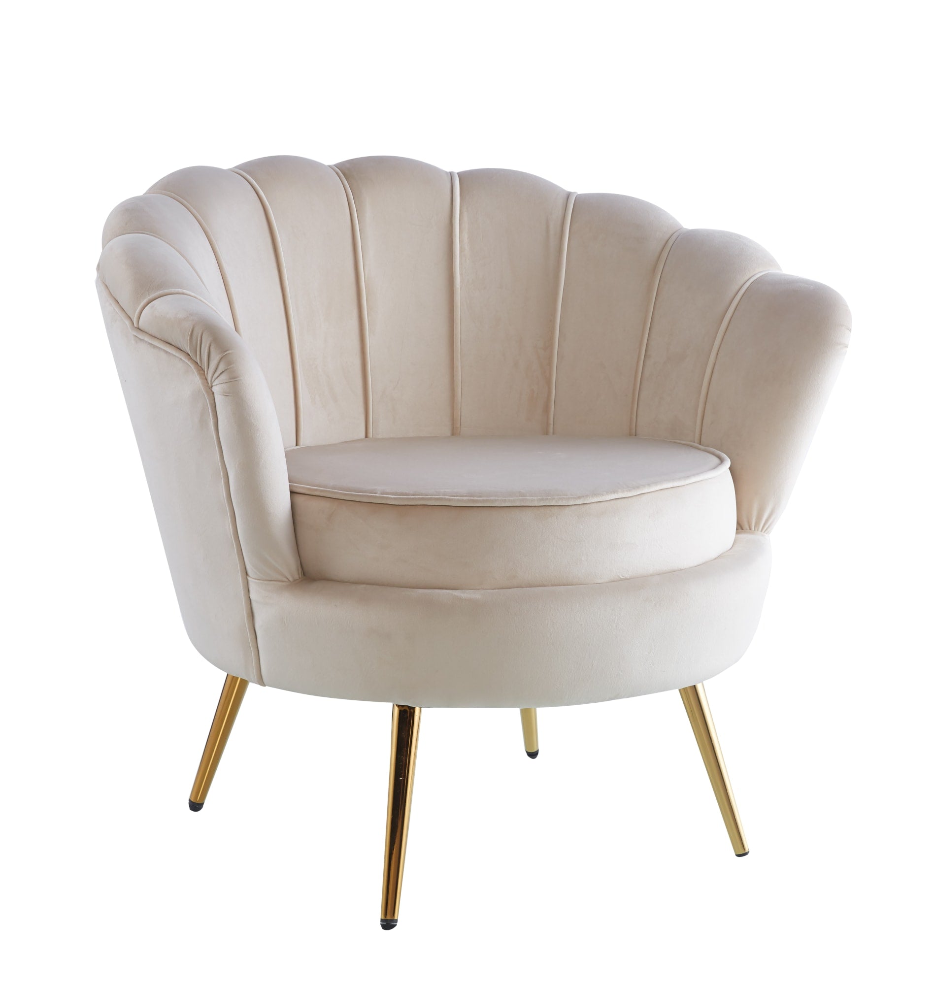 FAUTEUIL NYMPHEA GOLD MOKA
