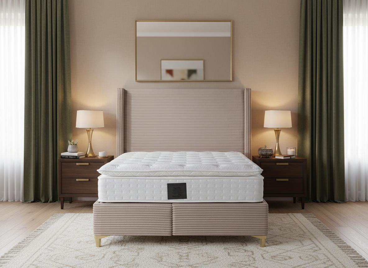 Lit coffre Venus taupe-ERM