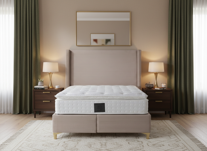 Lit coffre Venus taupe-ERM