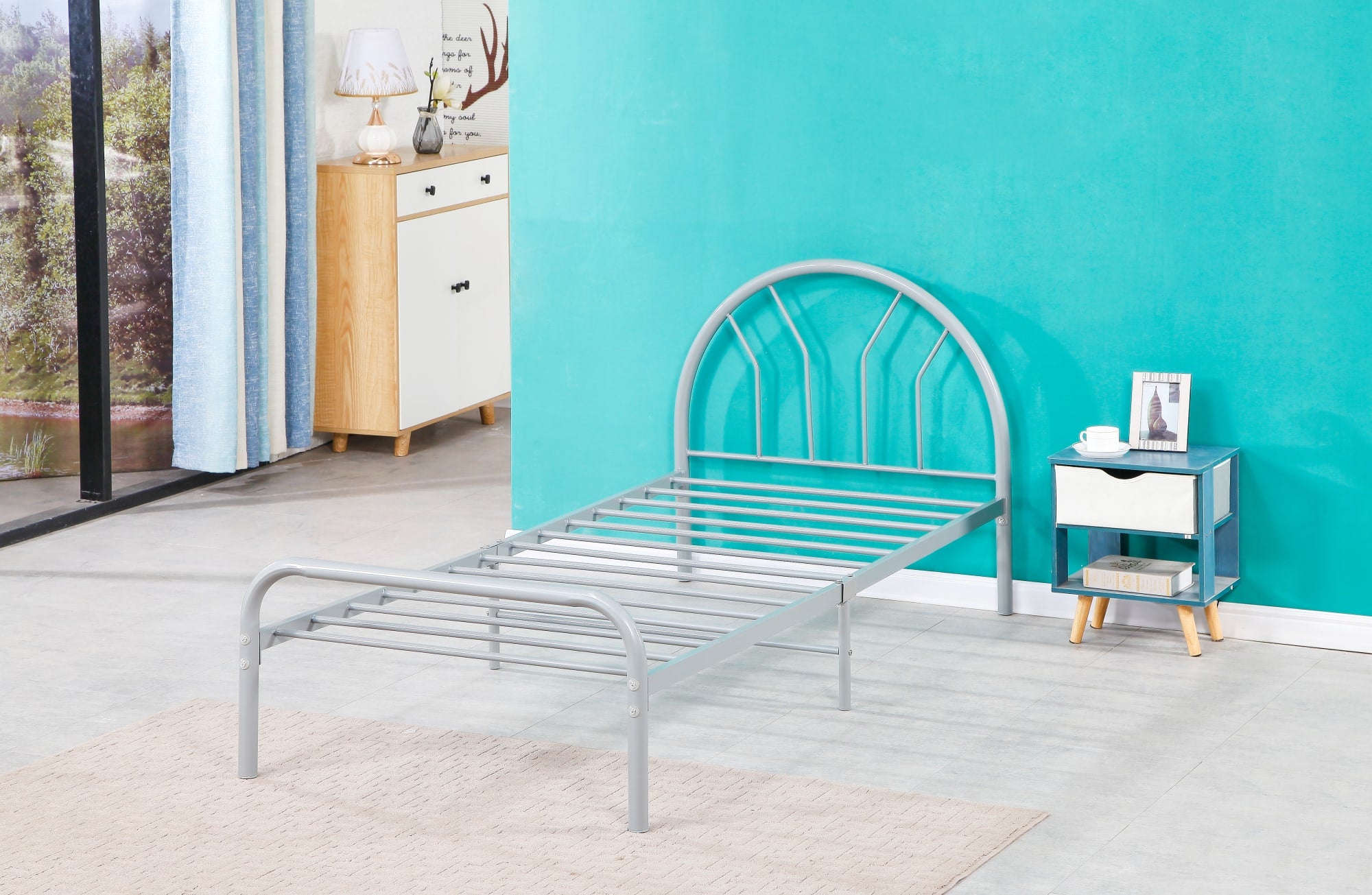 LIT ECO GRIS 90X190cm