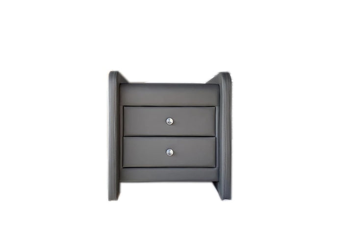 Chevet EDGAR Simili cuir 48x48x50 cm
